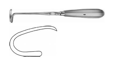 ДОЄН ЕЛЕВАТОР ЛІВ. ВИГНУТ. 240MM